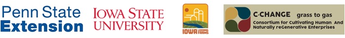 Hosted by Penn State Extension, Iowa State University, and Iowa Learning Farms as part of the CChange Grass to Gas Project